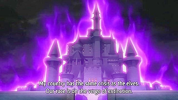 Forest of Lewd Elves 2 - Hentai scene featuring busty blondes that love titjobs