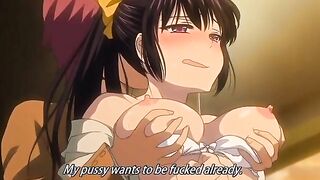 Hentai scene dealing with a busty blonde girl that craves cock and hard sex