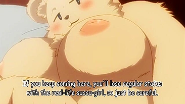 Hot interspecies action with a stellar cast in this hentai XXX erotic video