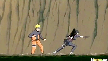 Naruto and Shizuka sex scene shows just how kinky a fighting woman can be