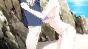 Fascinating scene featuring a sexy elf girl that wears bikini while fucking