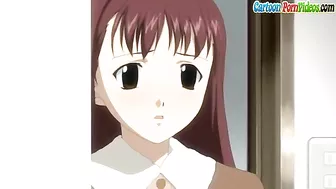 Naked tits nurse in hentai riding dick and enjoying that meaty in her opening