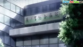 Naked tits nurse in hentai riding dick and enjoying that meaty in her opening