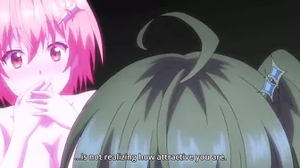 Fan service content from Super HxEros - erotic compilation with hot orgasms