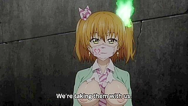 Fan service content from Super HxEros - erotic compilation with hot orgasms