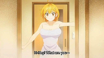 Fan service content from Super HxEros - erotic compilation with hot orgasms