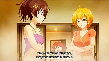 Fan service content from Super HxEros - erotic compilation with hot orgasms