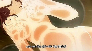 Fan service content from Super HxEros - erotic compilation with hot orgasms