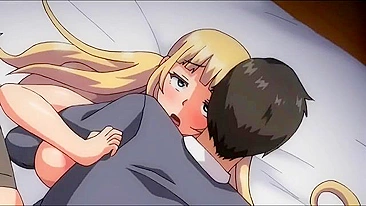 Big boobs anime teen is getting her twat jackhammered after licking dick