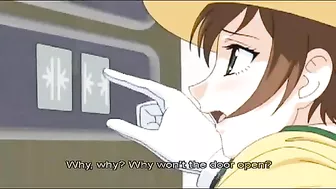 Hentai hottie in a funny hat ends up getitng fucked and cummed on as well