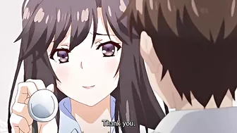 My Doctor Girlfriend - Hot brunette enjoying hentai riding and true orgasms