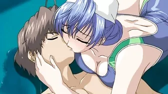 Swimmer girl is going to stroke that dick to keep theguy as happy as possible