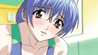 Swimmer girl is going to stroke that dick to keep theguy as happy as possible