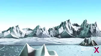 Futanari hentai pleasure with a lady that really needed that robot cock inside