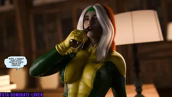 Rogue and Jean Grey doign kinky things in a hardcore X-Men hentai fucking movie