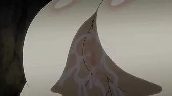 Goblin Den - Huge goblin cock slides in her pussy and she happily cums as well