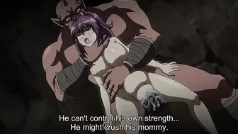 Goblin Den - Huge goblin cock slides in her pussy and she happily cums as well