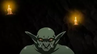 Goblin Den - Huge goblin cock slides in her pussy and she happily cums as well