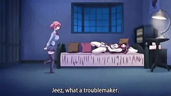 Little Devil Girlfriend - Demon hentai fucking with taboo gape and hot riding