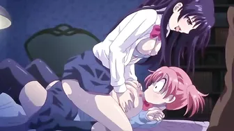 Little Devil Girlfriend - Demon hentai fucking with taboo gape and hot riding