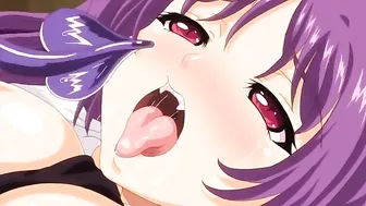 Little Devil Girlfriend - Demon hentai fucking with taboo gape and hot riding