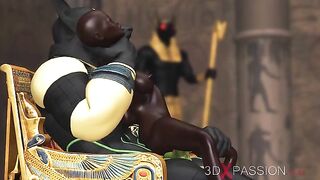 Anubis hentai fucking with demon dick being used for real pleasure in HD