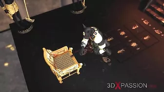 Anubis hentai fucking with demon dick being used for real pleasure in HD