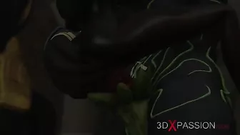 Anubis hentai fucking with demon dick being used for real pleasure in HD