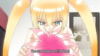 The lustful and slippery feeling of the thong makes futa whores really hard