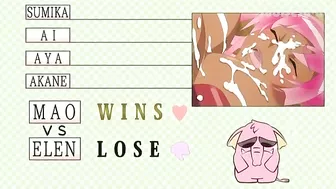 The lustful and slippery feeling of the thong makes futa whores really hard