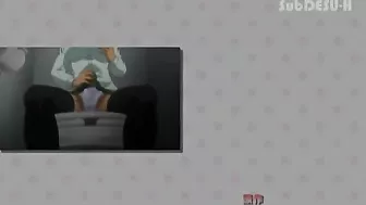 The lustful and slippery feeling of the thong makes futa whores really hard