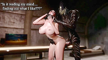 Alien Cock Fuck - She can't just take his cock in her mouth because it's a fucking ALIEN  creature | AREA51.PORN