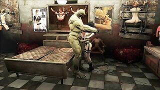 Fallout hentai love featuring a tiny girl that gets her pussy obliterated