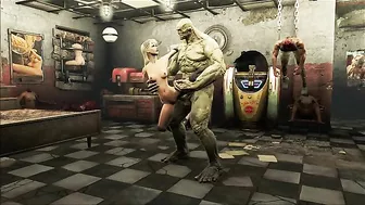 Fallout hentai love featuring a tiny girl that gets her pussy obliterated