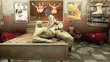 Fallout hentai love featuring a tiny girl that gets her pussy obliterated