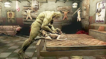 Fallout hentai love featuring a tiny girl that gets her pussy obliterated