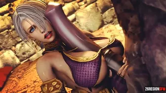 Demon dick is going to make her pussy suffer and it will look brilliant too