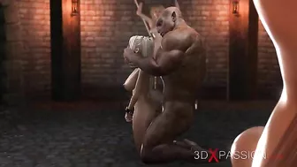 Cocksucking is one of the hardest things you can do with dicks that big, right?