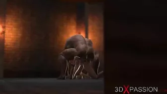 Cocksucking is one of the hardest things you can do with dicks that big, right?