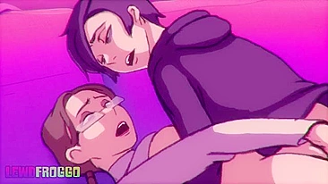 This hentai porn vid was made using different angles and there is a hot twist