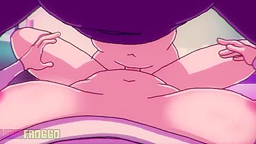 This hentai porn vid was made using different angles and there is a hot twist