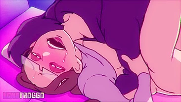 This hentai porn vid was made using different angles and there is a hot twist