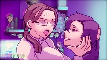 This hentai porn vid was made using different angles and there is a hot twist