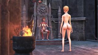 Futa demon fuckin with a bunch of crazy blowjobs and piledrive fucking in HD