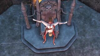 Futa demon fuckin with a bunch of crazy blowjobs and piledrive fucking in HD