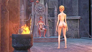 Futa demon fuckin with a bunch of crazy blowjobs and piledrive fucking in HD