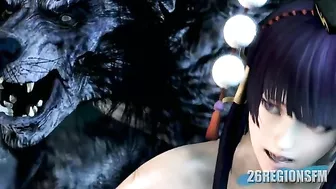 Alien hentai compilation with all kinds of hot girls fucking non human creatures