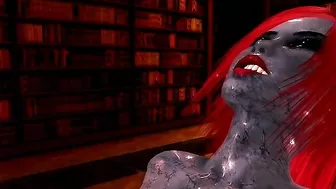 An 18-year-old chick is just ready to have her nun hole fucked by a demon