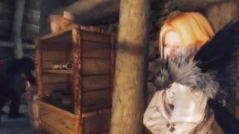 She is a bubbly and kinky but those Skyrim trolls fuck her up for life