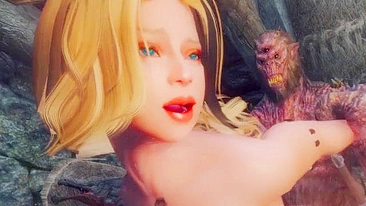 She is a bubbly and kinky but those Skyrim trolls fuck her up for life